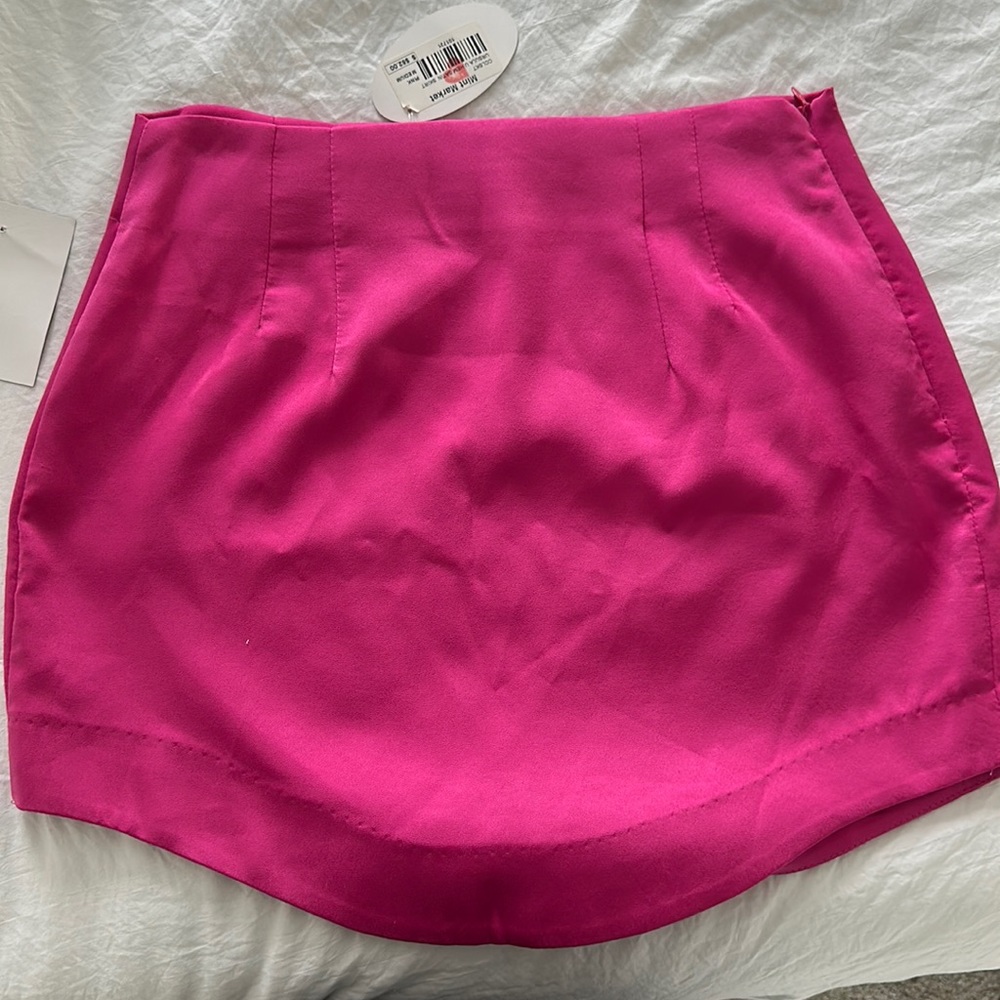 Pink Mini Skirt